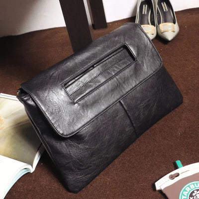 Women Clutches PU leather Crossbody Bags for female Shoulder messenger bag Laptop Bag For Macbook Pouch Bag big Ladies handbag