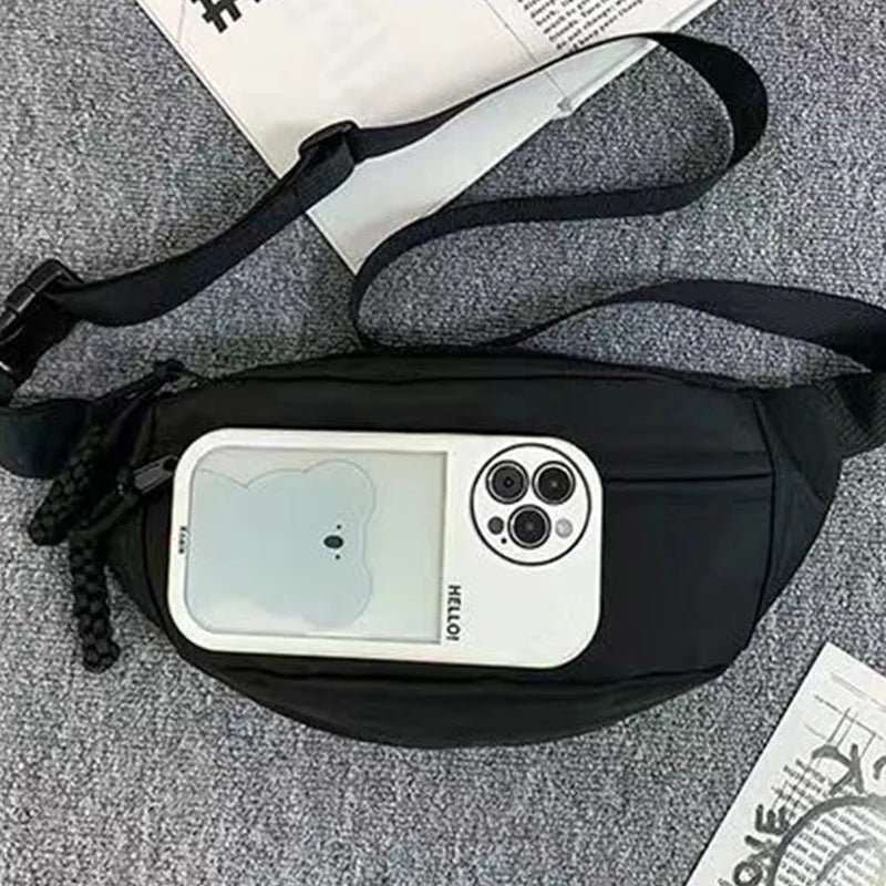 Men's and Women's Casual Bags, Trendy Crossbody Bags, Sporty Chest Bags, Unique and Versatile Bags