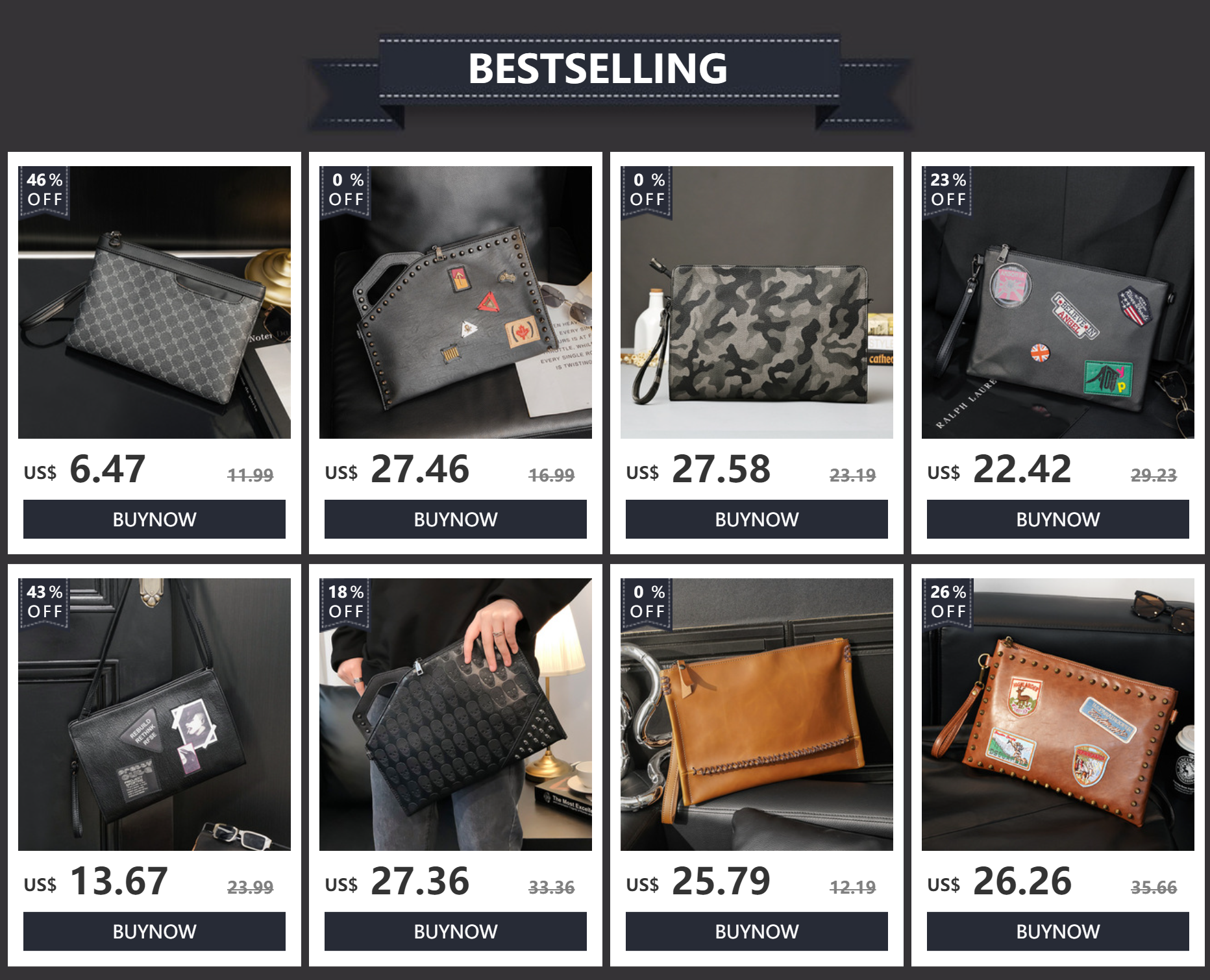 Luxury Crocodile PU Leather Men's Clutches Bag Fashion Men Women Clutches Handbags Casual Business Envelope Bag Clutch IPAD Bags