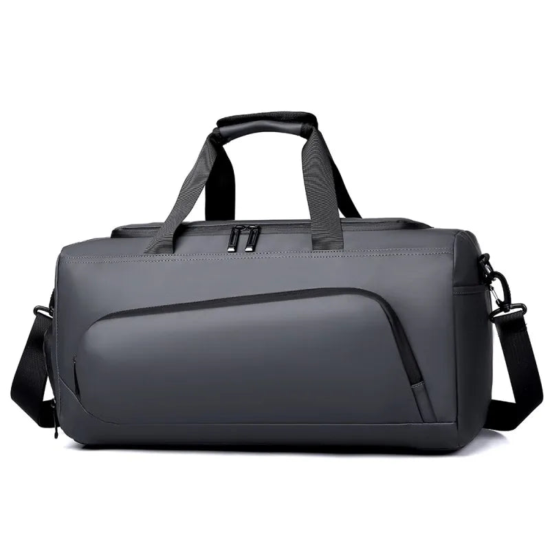 Sports Gym Bag, Large Capacity Handbag,Portable Travel Duffel Bag, Multi-compartment with Shoes Storage,Perfect for Vacation,Gym